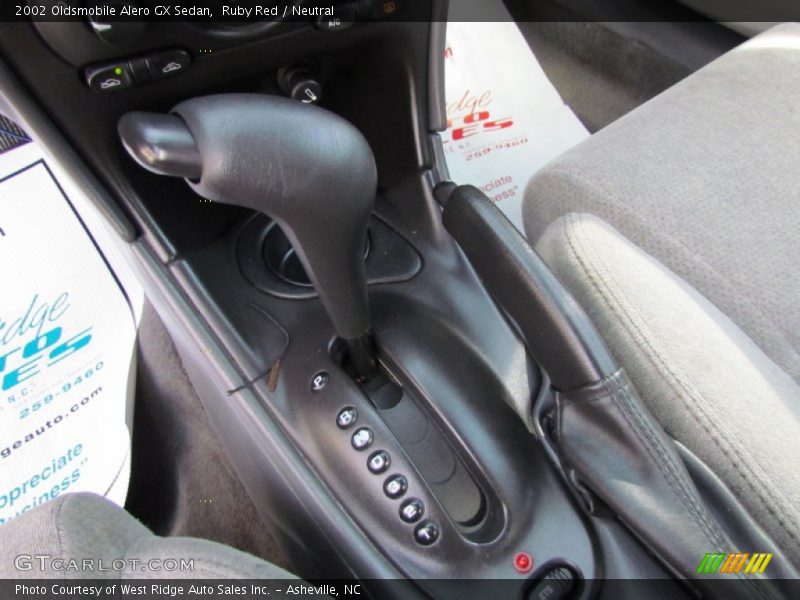 Ruby Red / Neutral 2002 Oldsmobile Alero GX Sedan