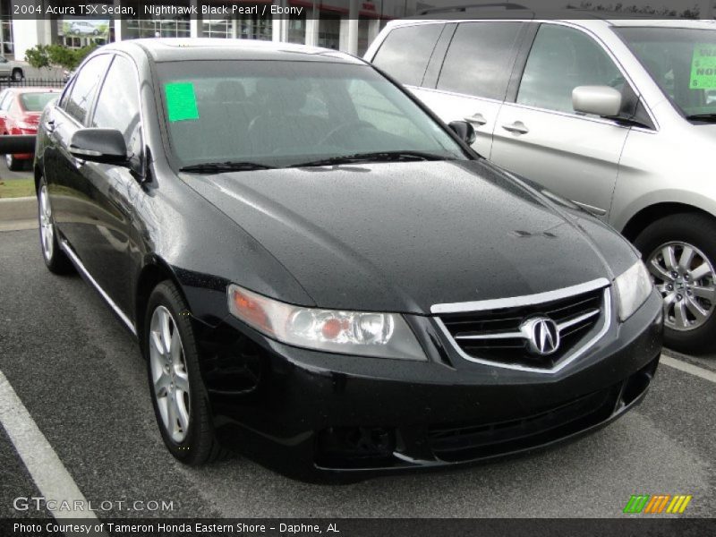 Nighthawk Black Pearl / Ebony 2004 Acura TSX Sedan