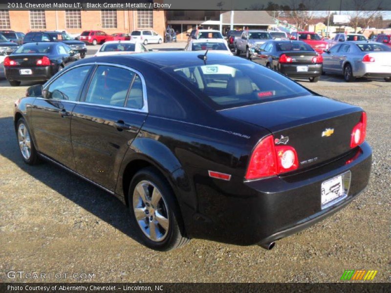 Black Granite Metallic / Ebony 2011 Chevrolet Malibu LT