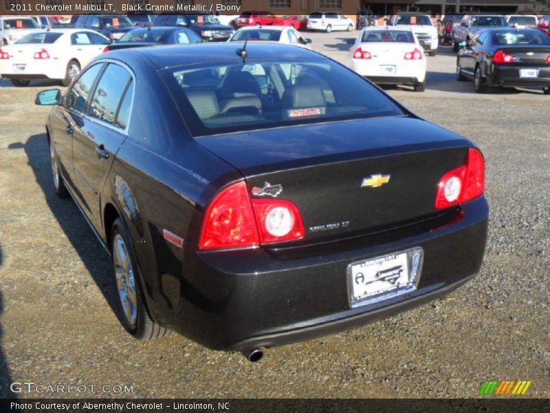 Black Granite Metallic / Ebony 2011 Chevrolet Malibu LT