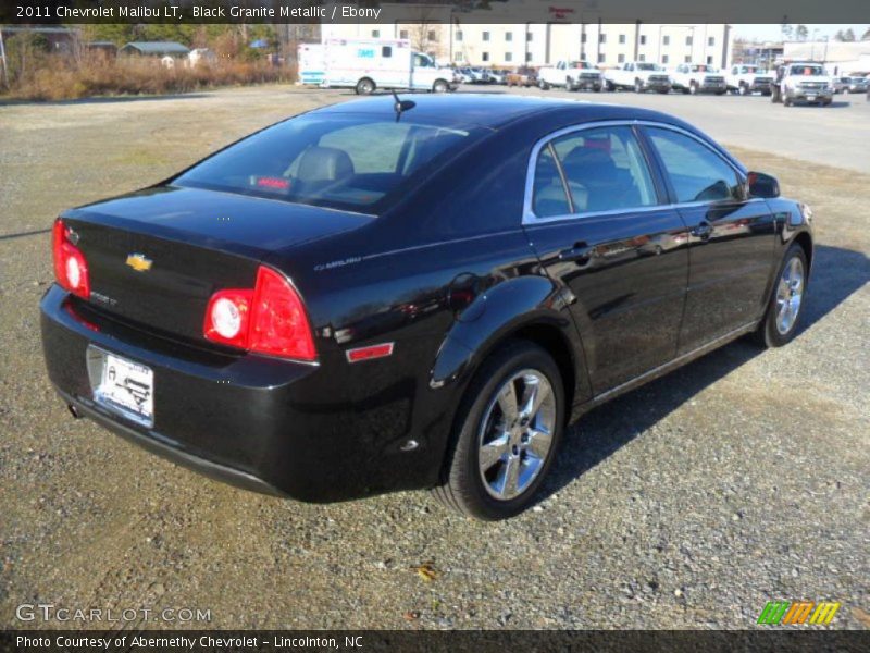 Black Granite Metallic / Ebony 2011 Chevrolet Malibu LT
