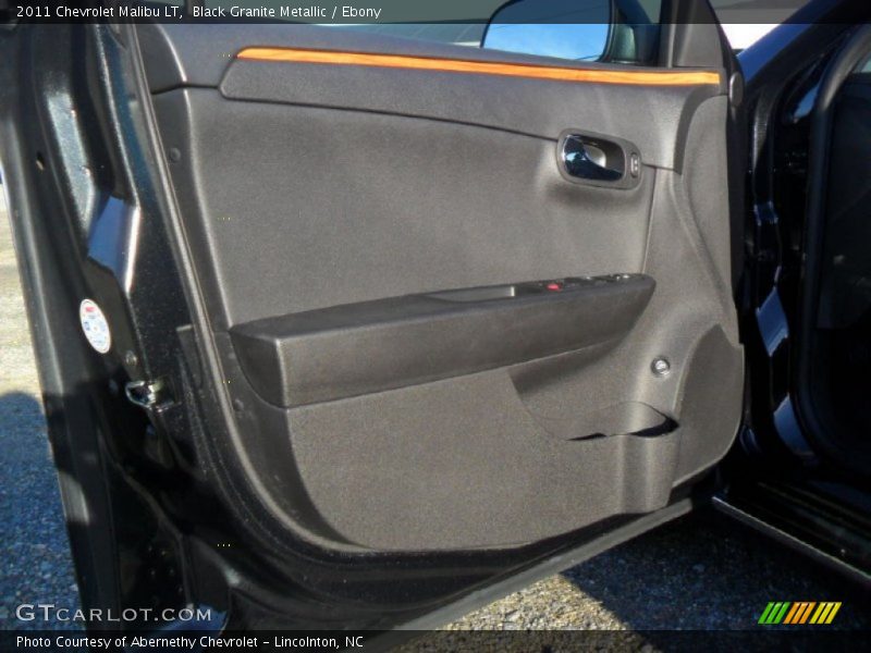 Black Granite Metallic / Ebony 2011 Chevrolet Malibu LT
