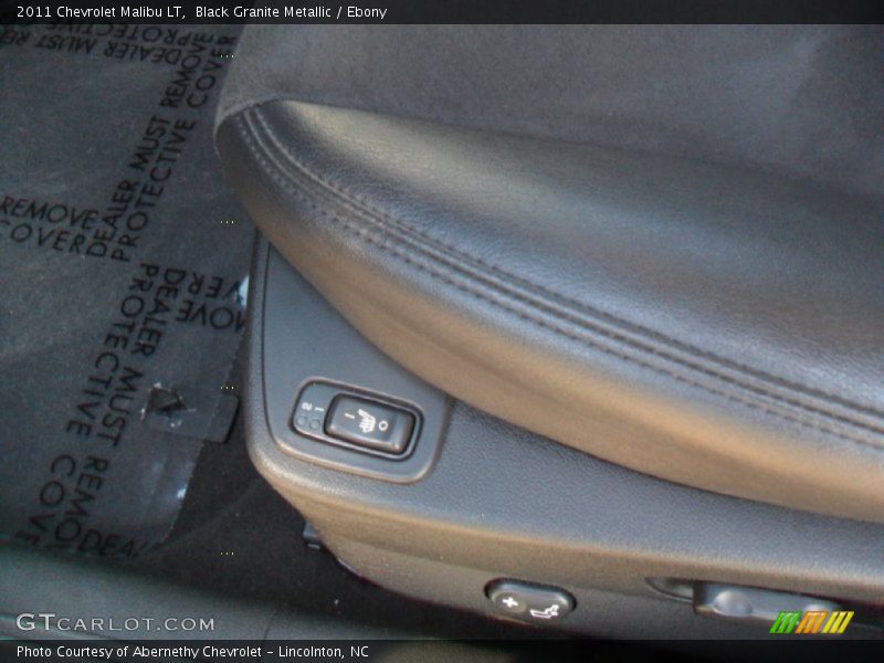 Black Granite Metallic / Ebony 2011 Chevrolet Malibu LT