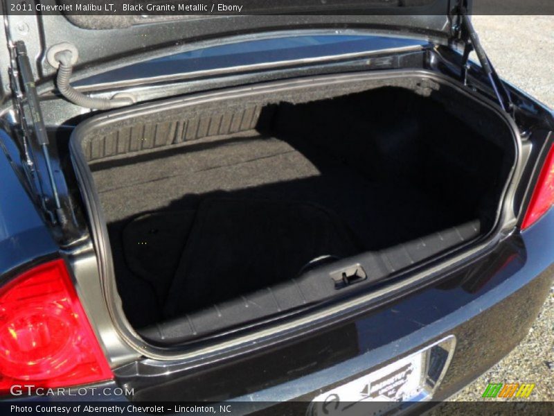 Black Granite Metallic / Ebony 2011 Chevrolet Malibu LT