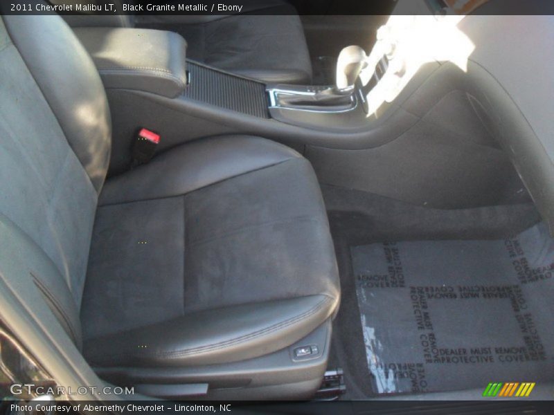 Black Granite Metallic / Ebony 2011 Chevrolet Malibu LT