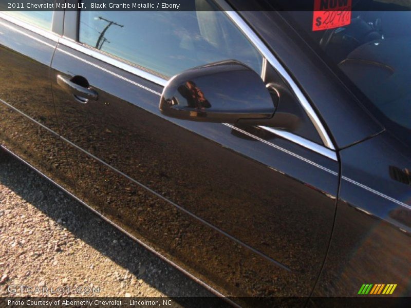 Black Granite Metallic / Ebony 2011 Chevrolet Malibu LT