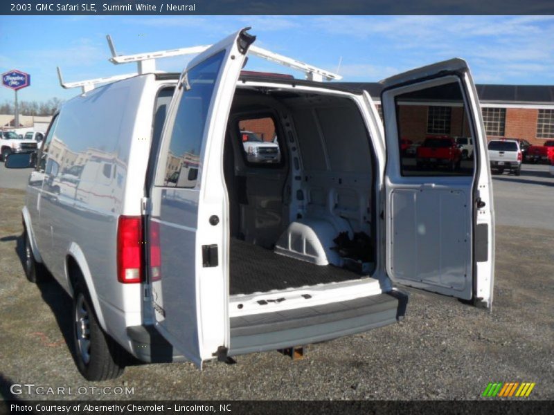 Summit White / Neutral 2003 GMC Safari SLE