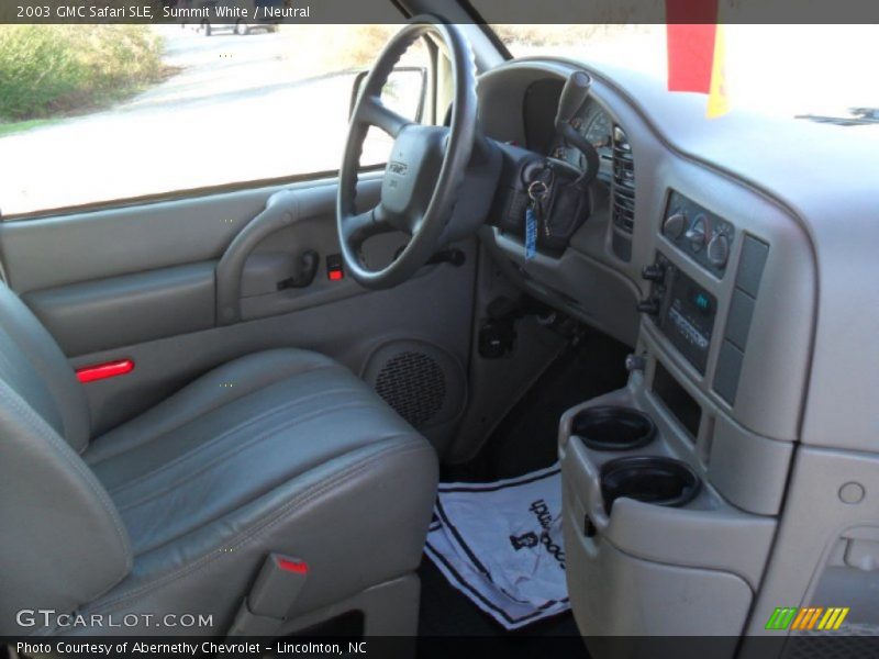 Summit White / Neutral 2003 GMC Safari SLE