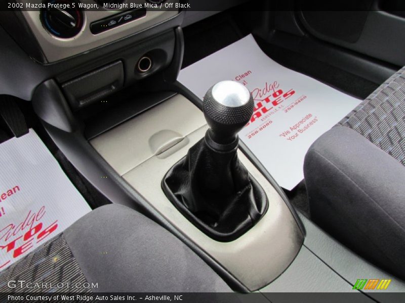  2002 Protege 5 Wagon 5 Speed Manual Shifter
