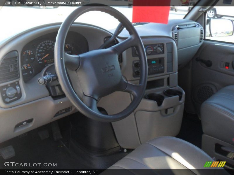 Summit White / Neutral 2003 GMC Safari SLE