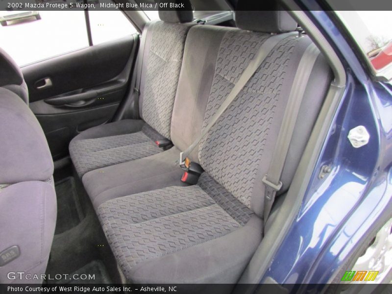 Midnight Blue Mica / Off Black 2002 Mazda Protege 5 Wagon