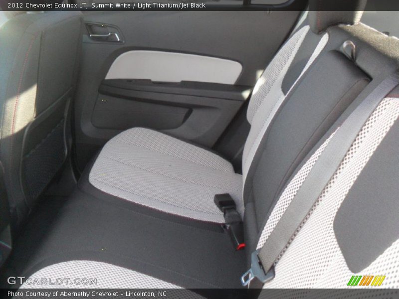 Summit White / Light Titanium/Jet Black 2012 Chevrolet Equinox LT