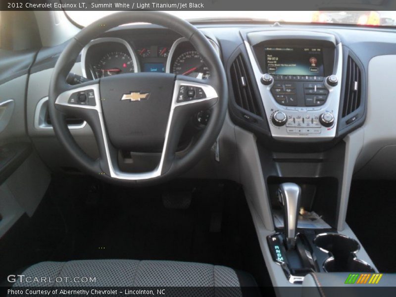 Summit White / Light Titanium/Jet Black 2012 Chevrolet Equinox LT