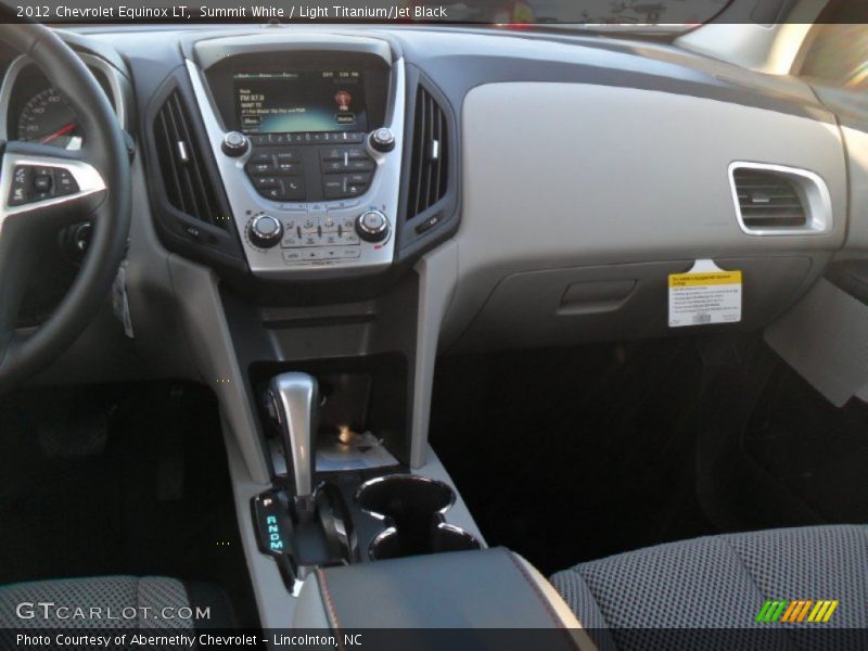 Summit White / Light Titanium/Jet Black 2012 Chevrolet Equinox LT