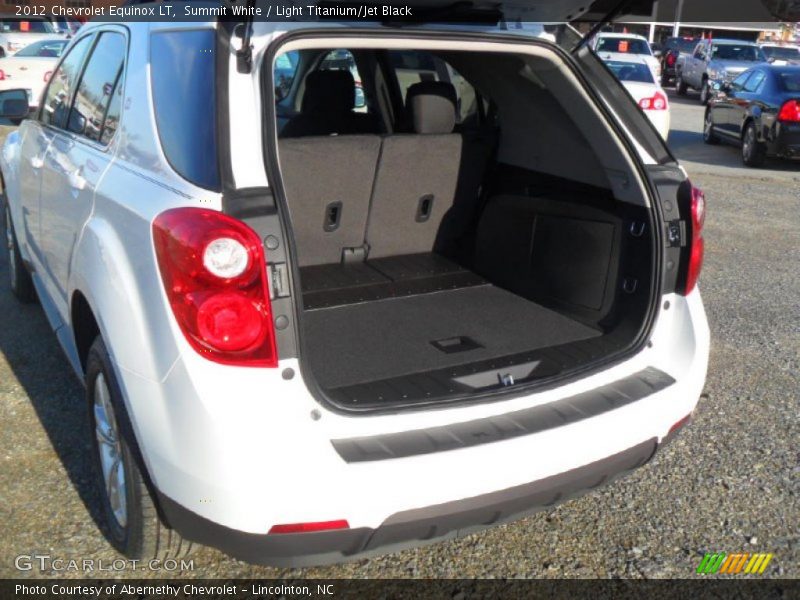 Summit White / Light Titanium/Jet Black 2012 Chevrolet Equinox LT