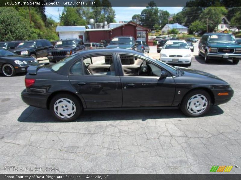 Gray Bronze / Tan 2001 Saturn S Series SL2 Sedan