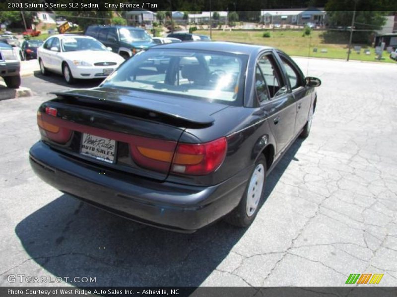Gray Bronze / Tan 2001 Saturn S Series SL2 Sedan