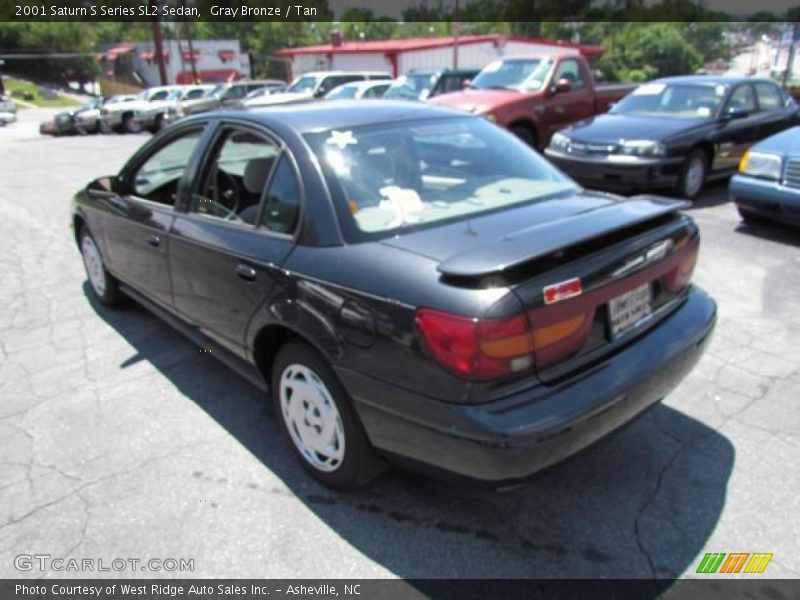 Gray Bronze / Tan 2001 Saturn S Series SL2 Sedan