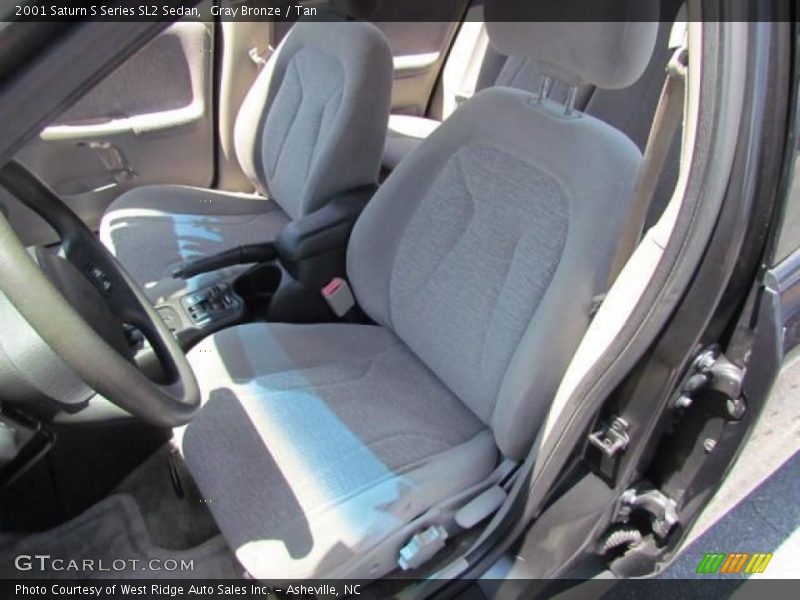 Gray Bronze / Tan 2001 Saturn S Series SL2 Sedan