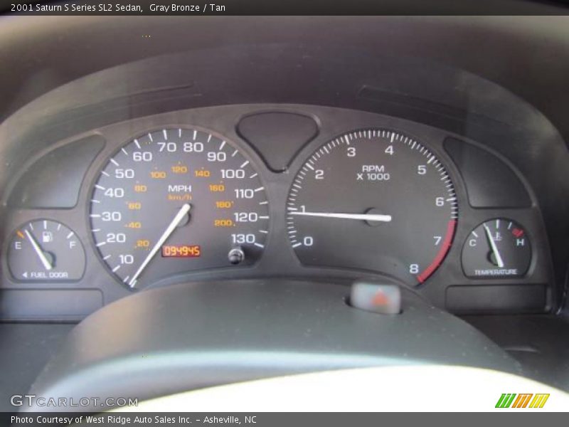 Gray Bronze / Tan 2001 Saturn S Series SL2 Sedan
