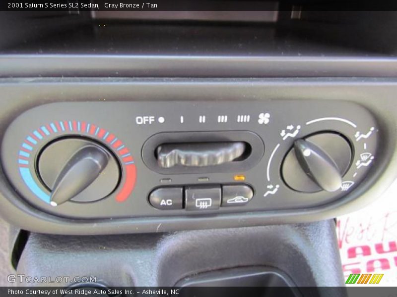 Gray Bronze / Tan 2001 Saturn S Series SL2 Sedan