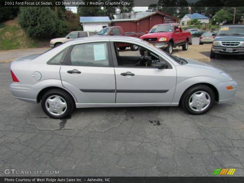 2001 Focus LX Sedan CD Silver Metallic