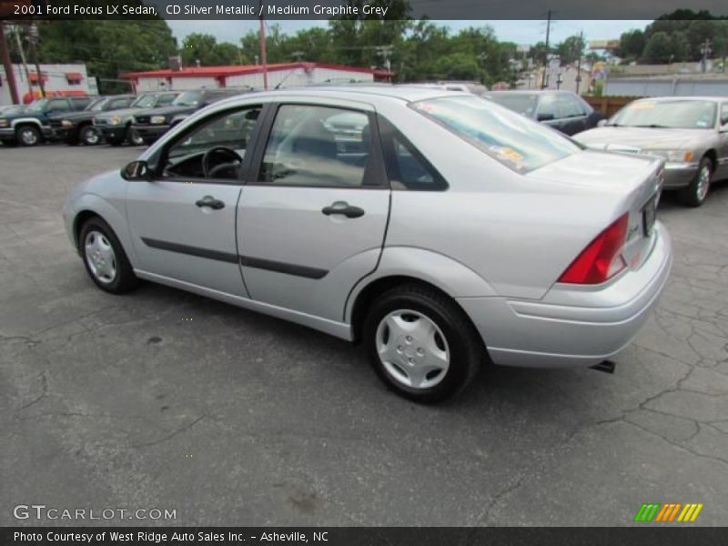 CD Silver Metallic / Medium Graphite Grey 2001 Ford Focus LX Sedan