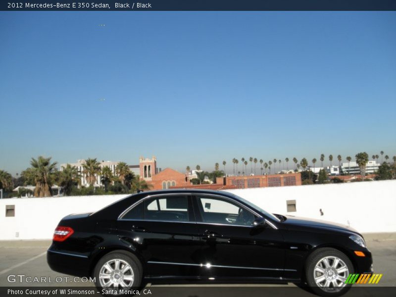 Black / Black 2012 Mercedes-Benz E 350 Sedan