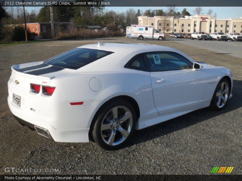 Summit White / Black 2012 Chevrolet Camaro SS/RS Coupe