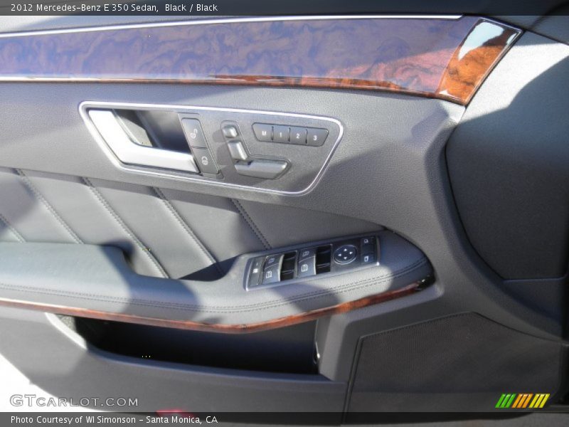 Black / Black 2012 Mercedes-Benz E 350 Sedan