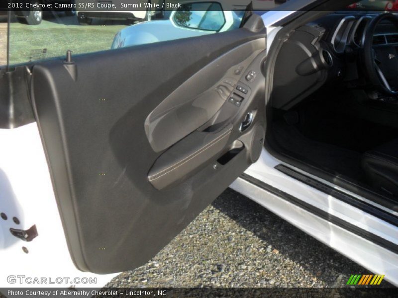 Summit White / Black 2012 Chevrolet Camaro SS/RS Coupe