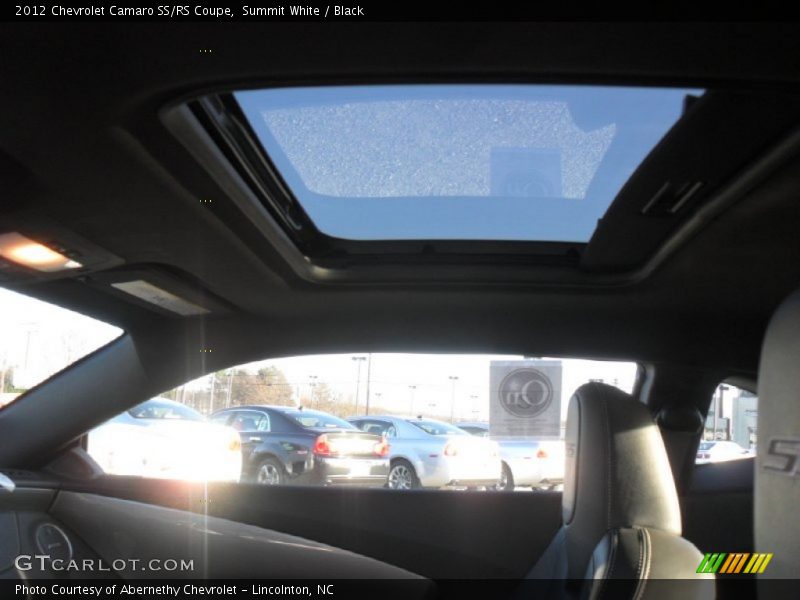 Summit White / Black 2012 Chevrolet Camaro SS/RS Coupe