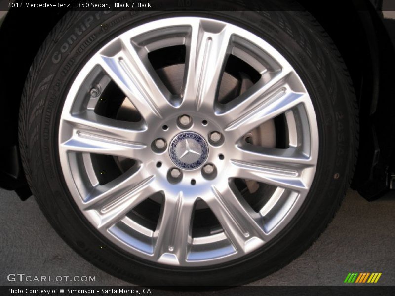 Black / Black 2012 Mercedes-Benz E 350 Sedan