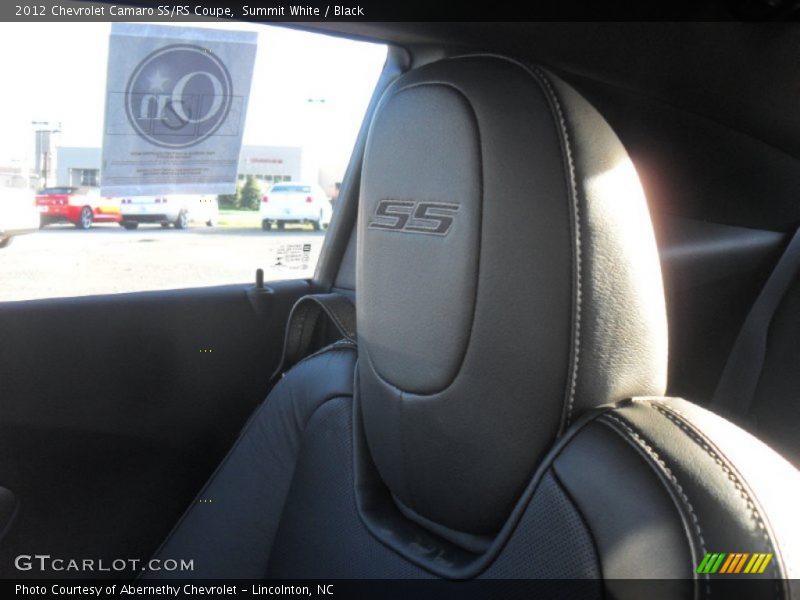 Summit White / Black 2012 Chevrolet Camaro SS/RS Coupe
