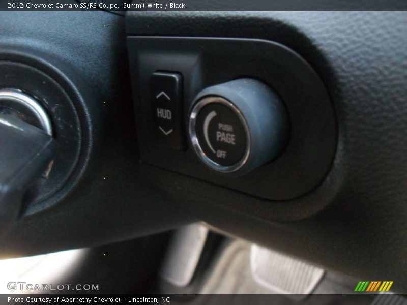 Summit White / Black 2012 Chevrolet Camaro SS/RS Coupe