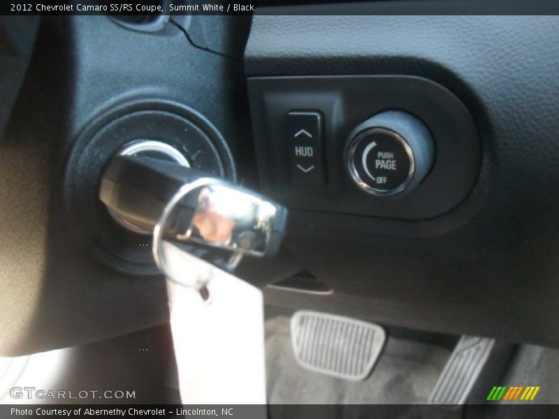 Summit White / Black 2012 Chevrolet Camaro SS/RS Coupe