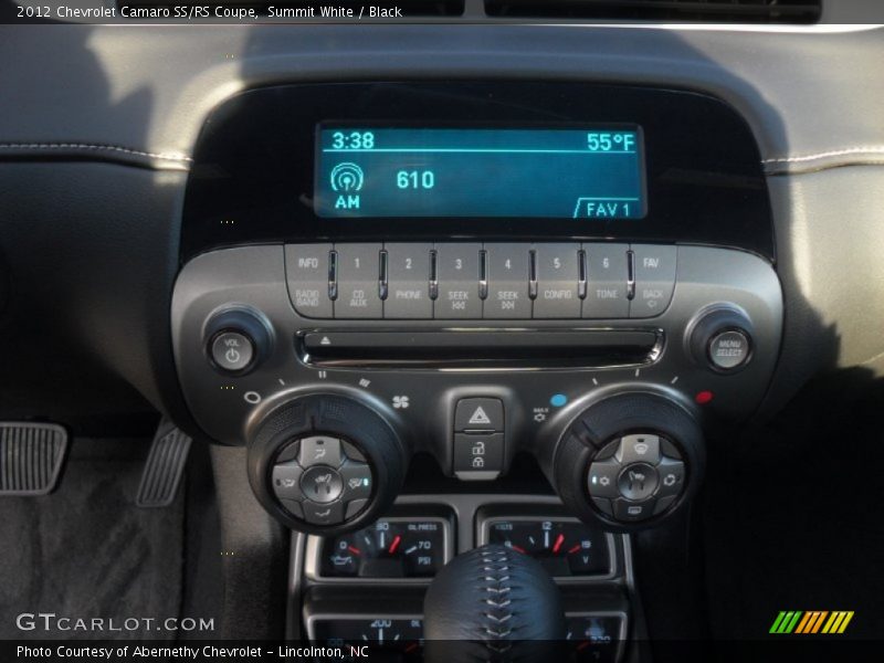 Summit White / Black 2012 Chevrolet Camaro SS/RS Coupe