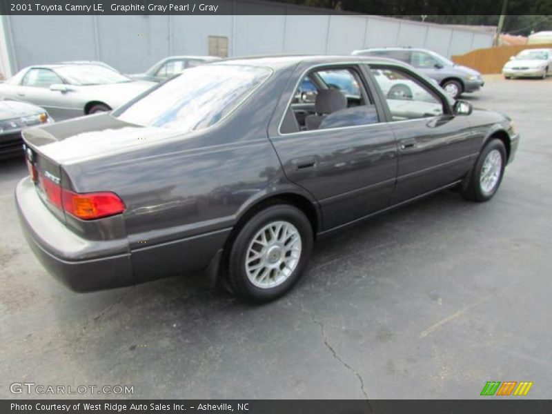 Graphite Gray Pearl / Gray 2001 Toyota Camry LE