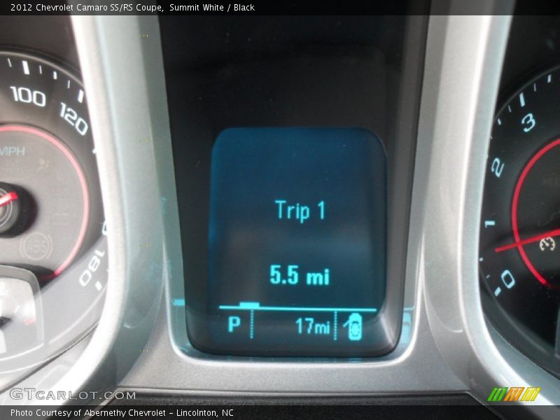 Summit White / Black 2012 Chevrolet Camaro SS/RS Coupe