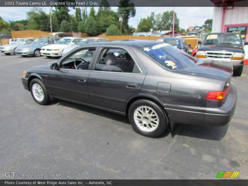 Graphite Gray Pearl / Gray 2001 Toyota Camry LE