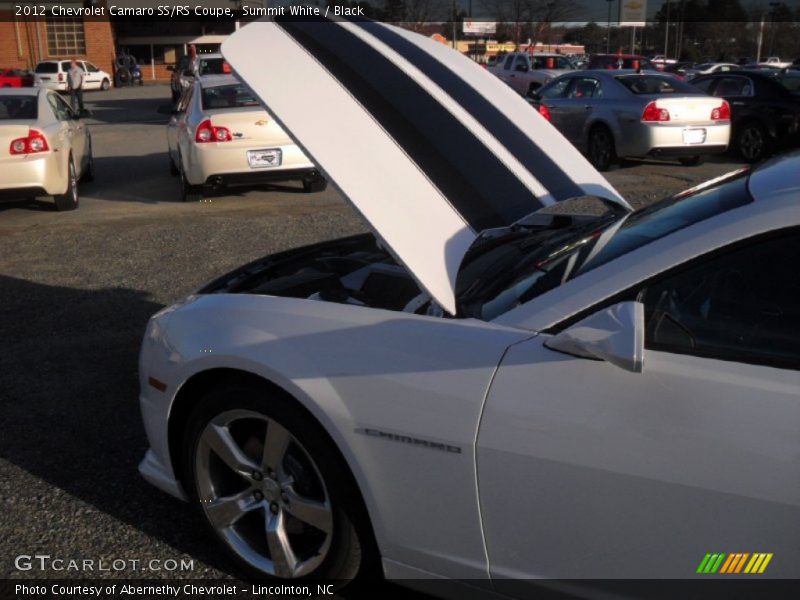 Summit White / Black 2012 Chevrolet Camaro SS/RS Coupe