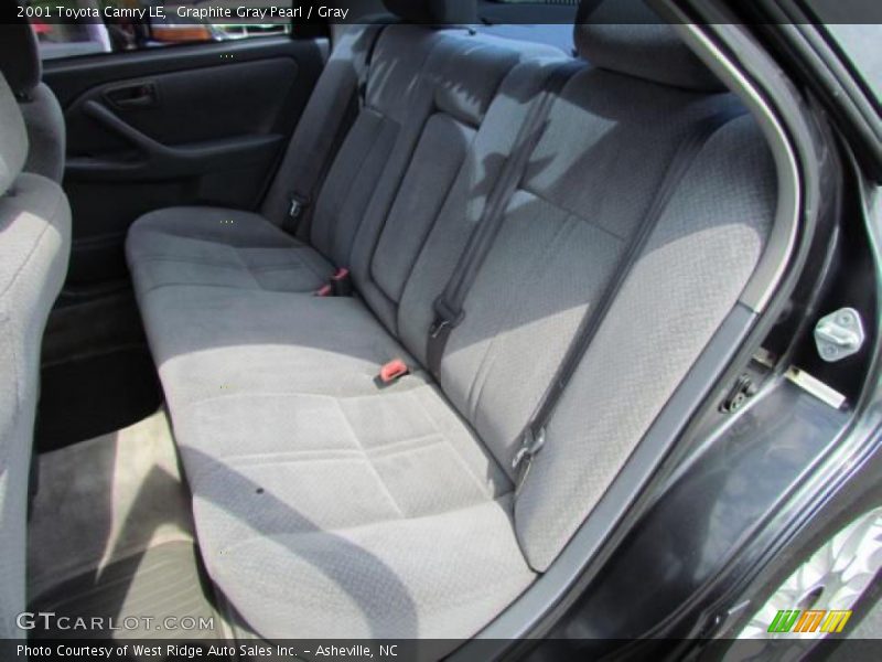 Graphite Gray Pearl / Gray 2001 Toyota Camry LE