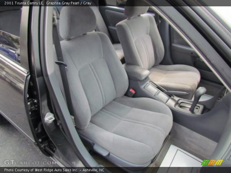 Graphite Gray Pearl / Gray 2001 Toyota Camry LE