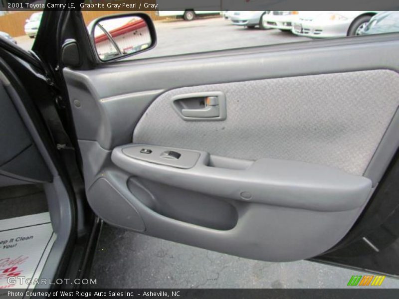 Graphite Gray Pearl / Gray 2001 Toyota Camry LE