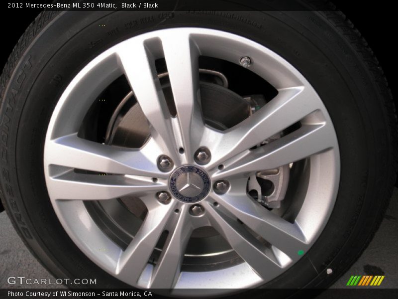 Black / Black 2012 Mercedes-Benz ML 350 4Matic