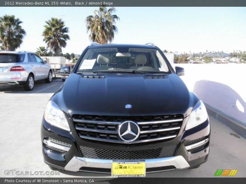 Black / Almond Beige 2012 Mercedes-Benz ML 350 4Matic