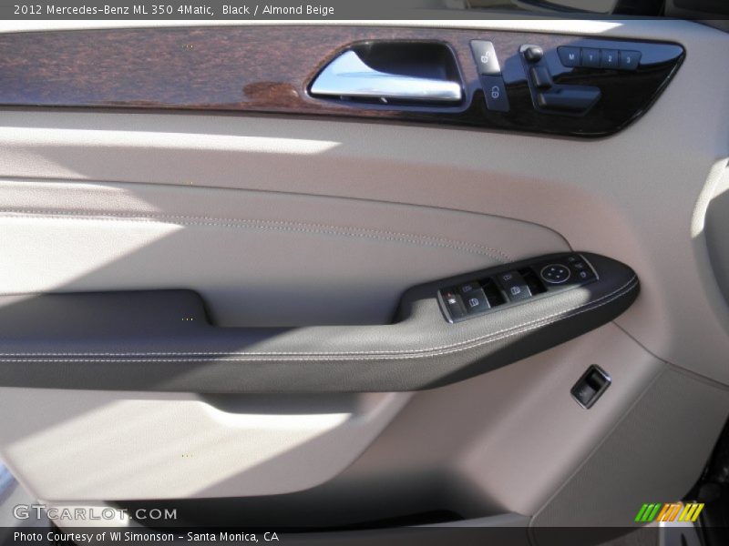 Black / Almond Beige 2012 Mercedes-Benz ML 350 4Matic