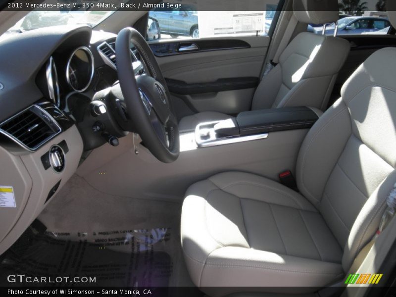Black / Almond Beige 2012 Mercedes-Benz ML 350 4Matic