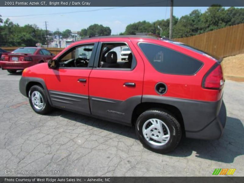 Bright Red / Dark Gray 2001 Pontiac Aztek GT