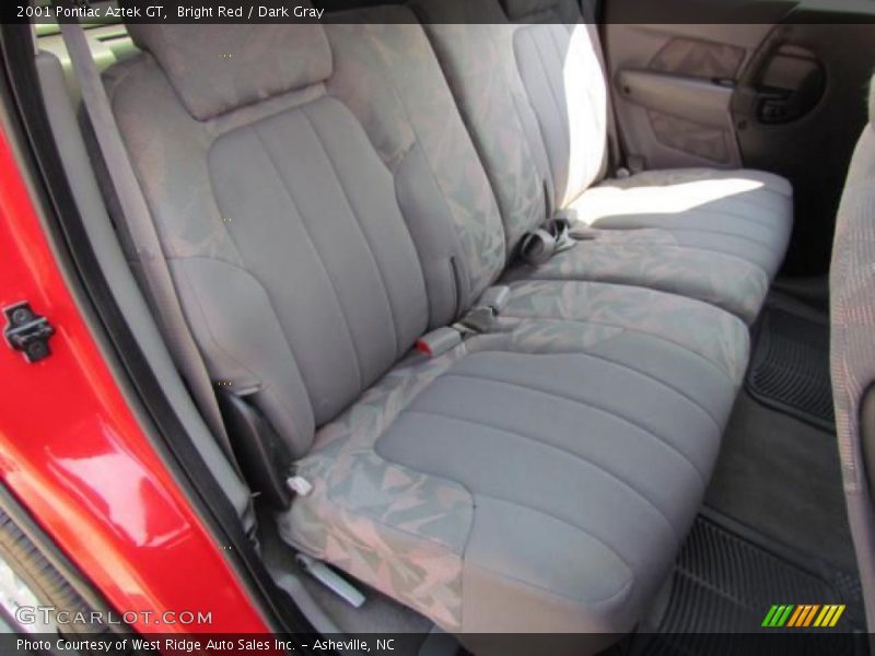 Bright Red / Dark Gray 2001 Pontiac Aztek GT